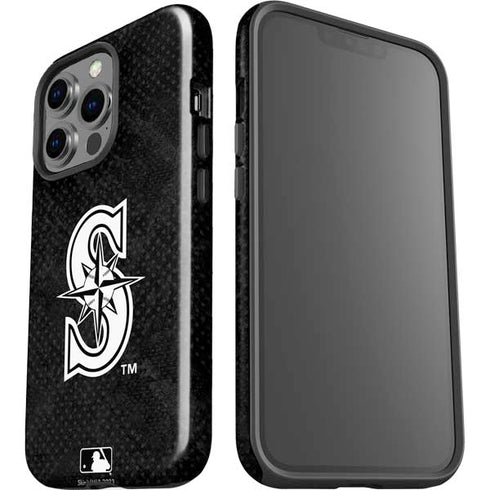 MLB Seattle Mariners Dark Wash iPhone 15 Pro Impact Case